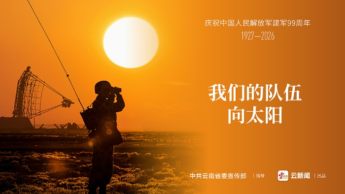 庆祝中国人民解放军建军99周年公益海报（六）